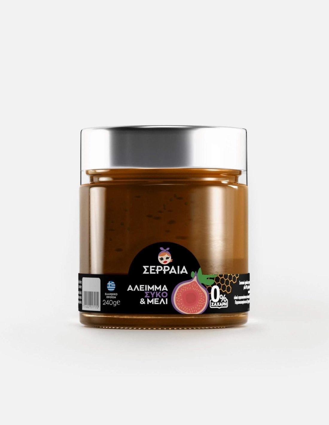 Αλειμμα Συκο & Μελι 240gr Σερραια